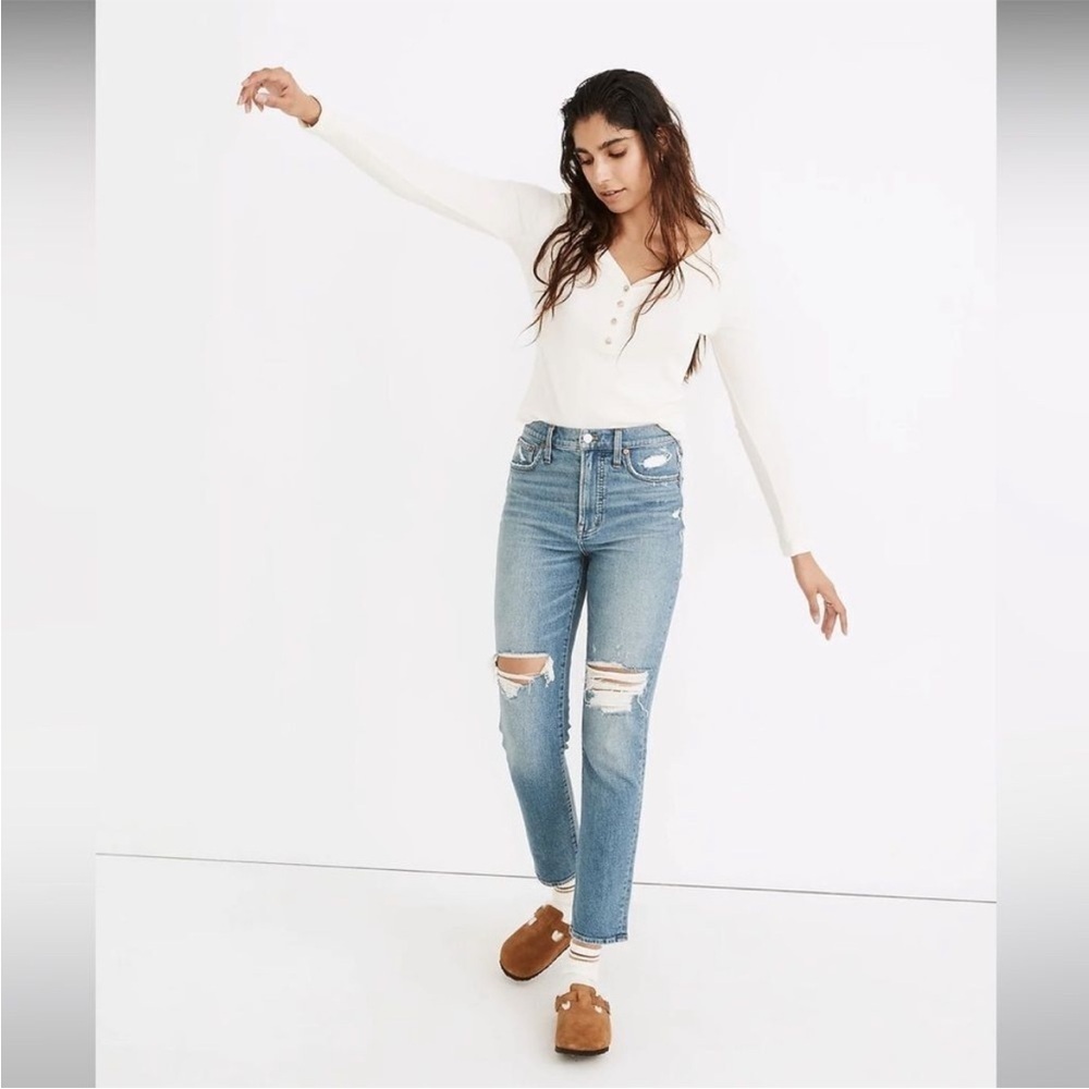 Madewell Distressed The Perfect Vintage Jean